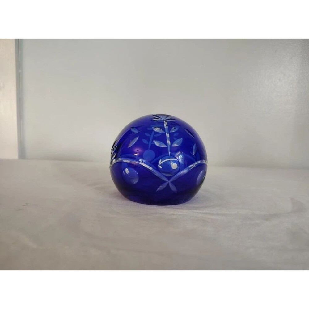 Cobalt Blue Paperweight